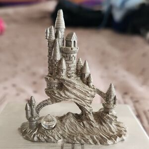Pewter Castle Sculpture
